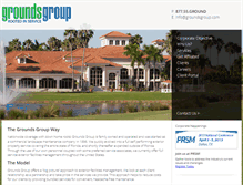 Tablet Screenshot of groundsgroup.com